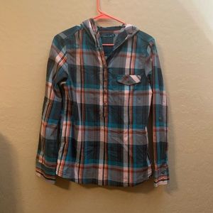 Prana Dri-fit “flannel” with hood